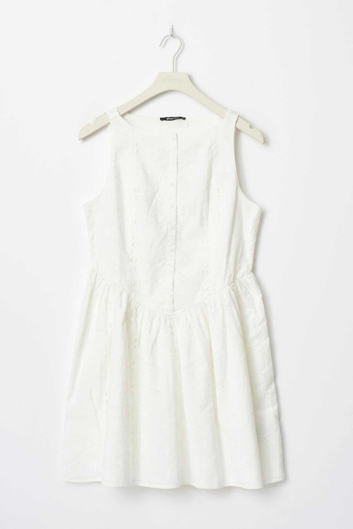 Broderie anglaise dress