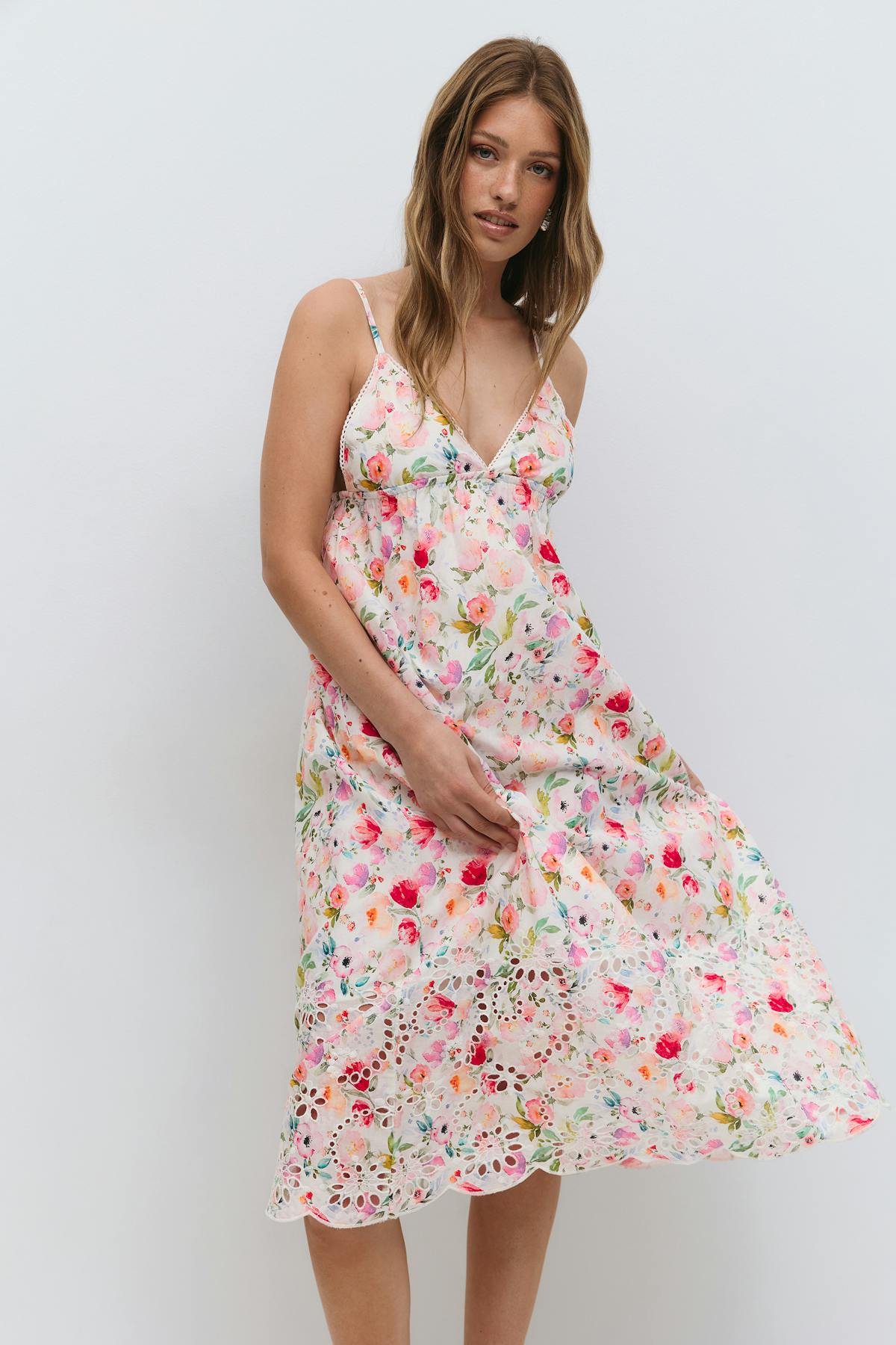 Broderie anglais dress