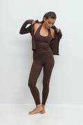 Highwaist ruched yoga tights