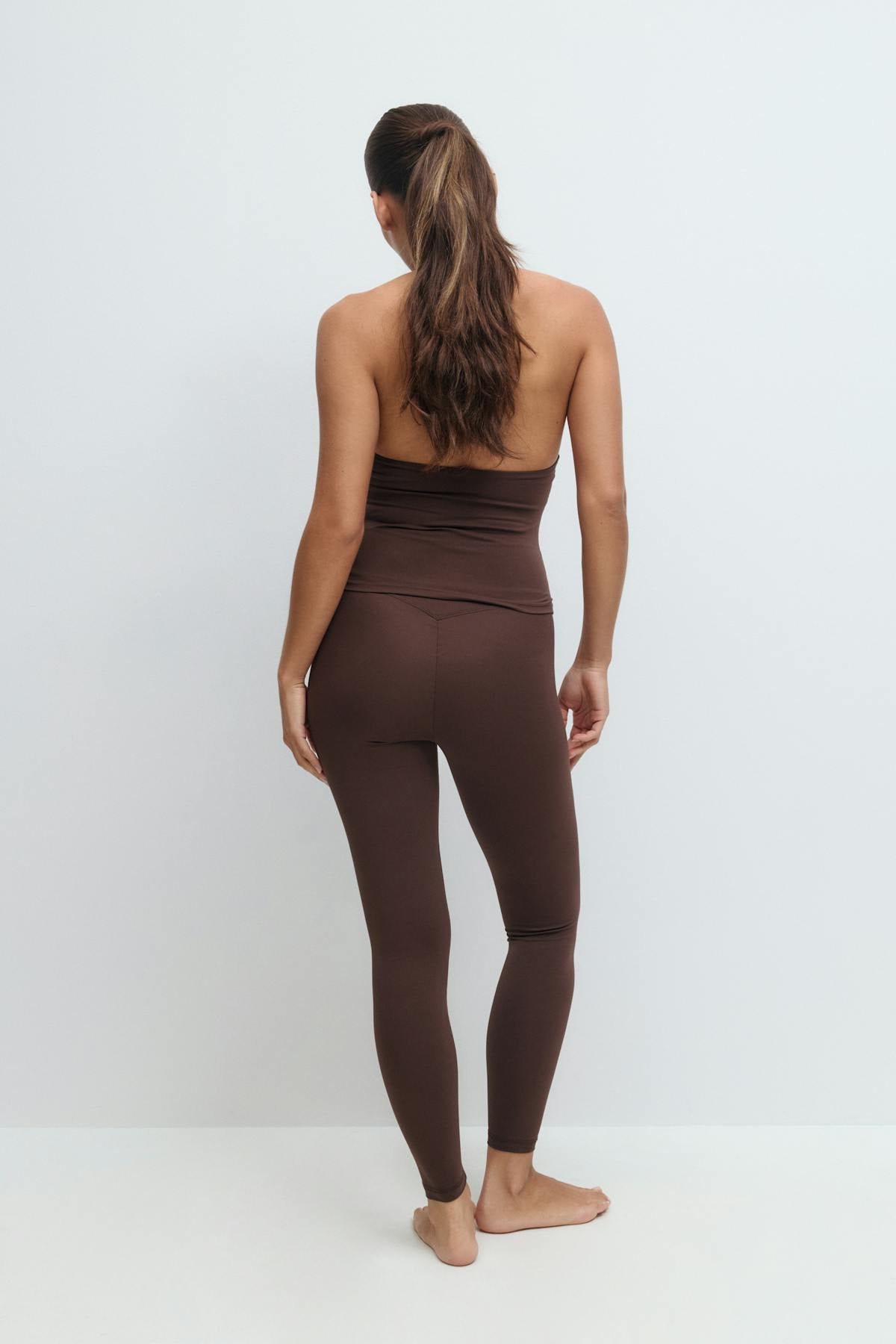 Highwaist ruched yoga tights