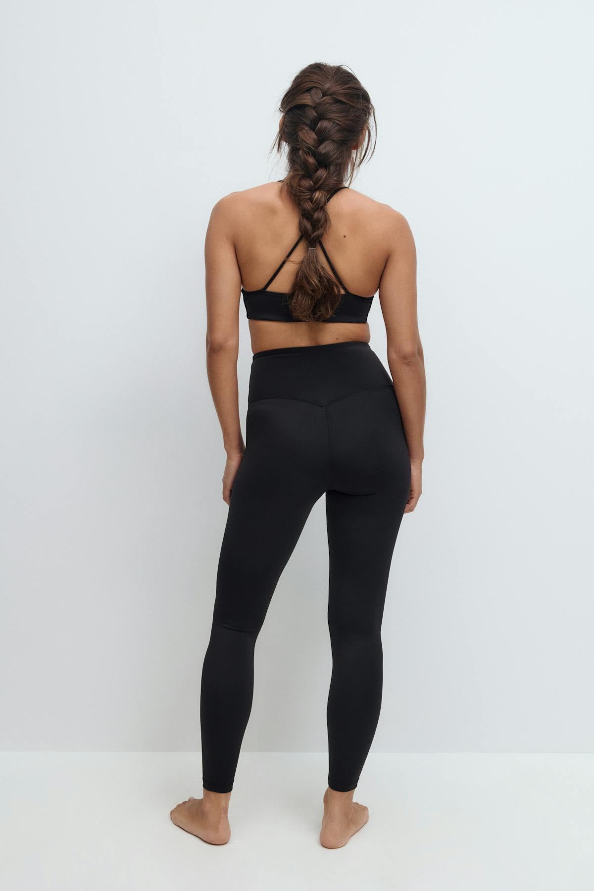 Highwaist ruched yoga tights