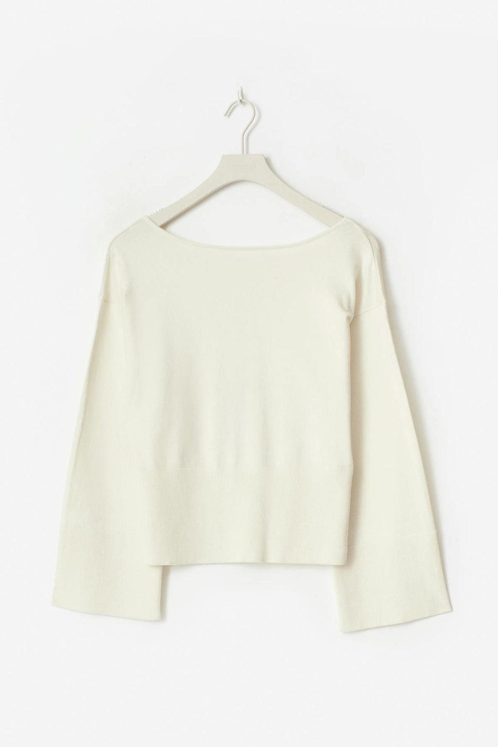 Y high rib knitted sweater