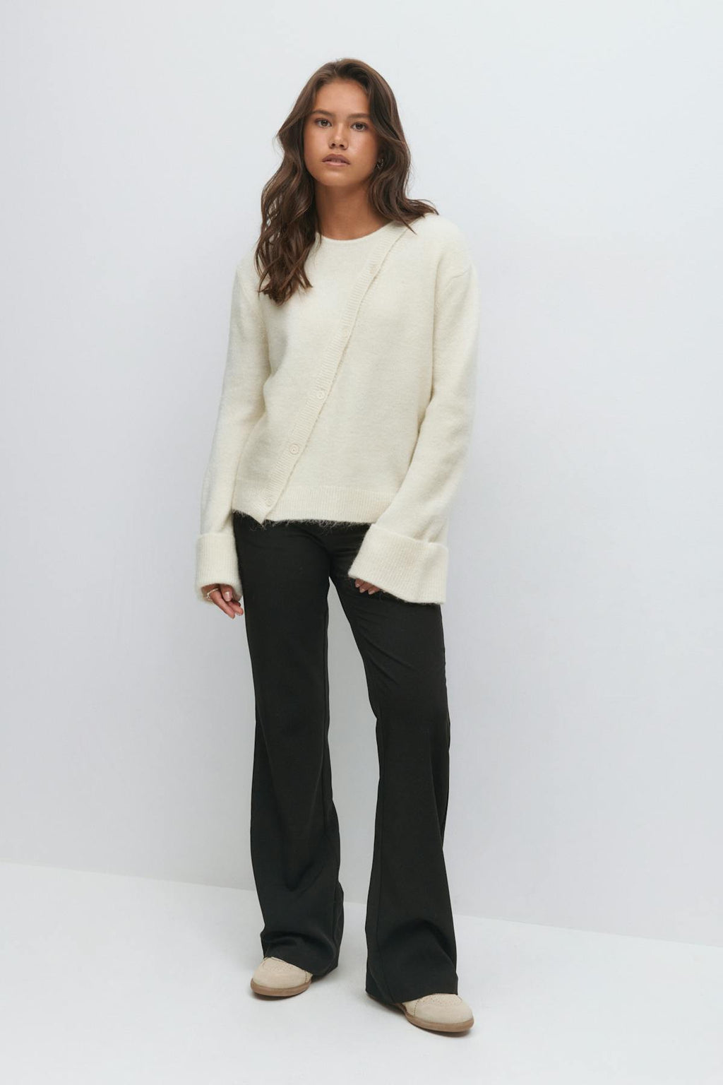 Y knitted sweater