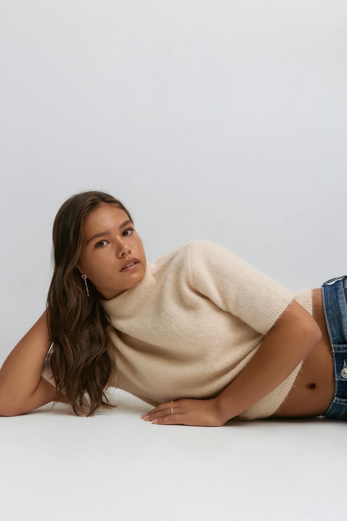 Y knitted top