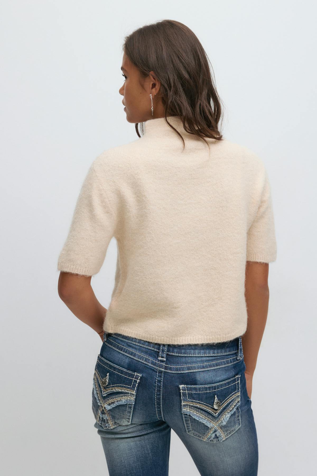 Y knitted top