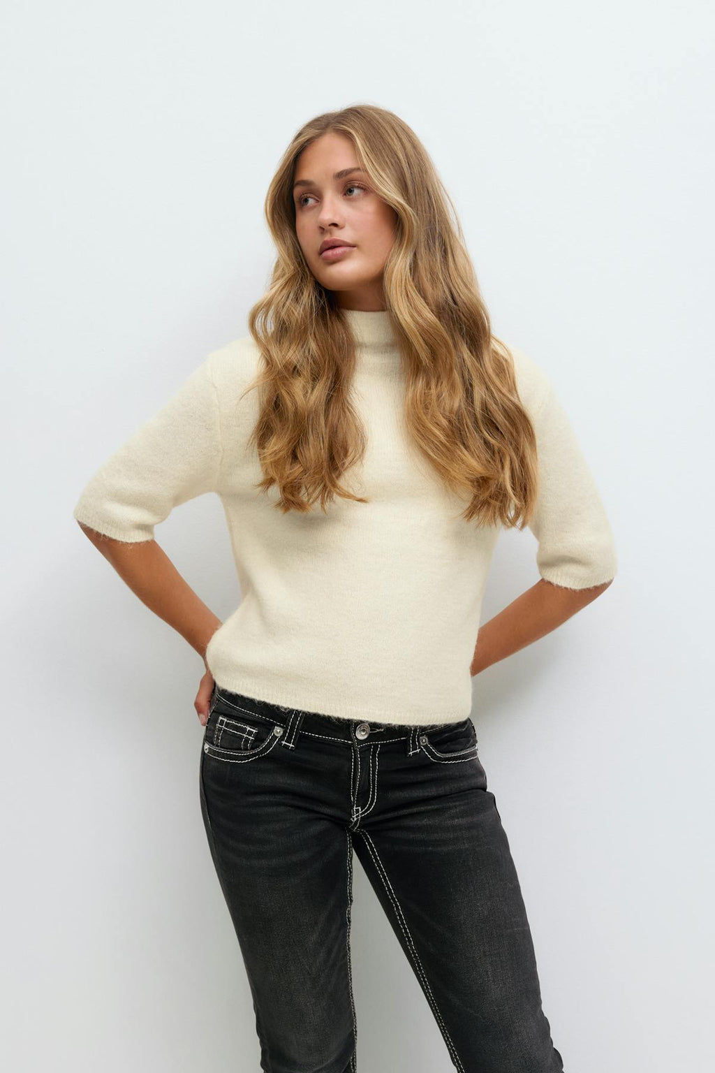Y knitted top