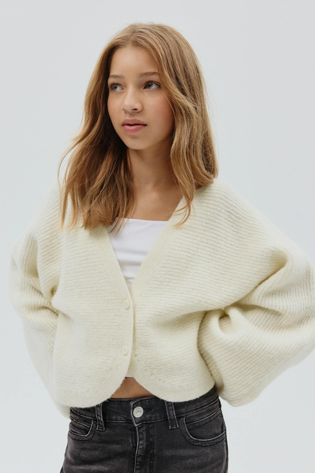 Y knitted bolero
