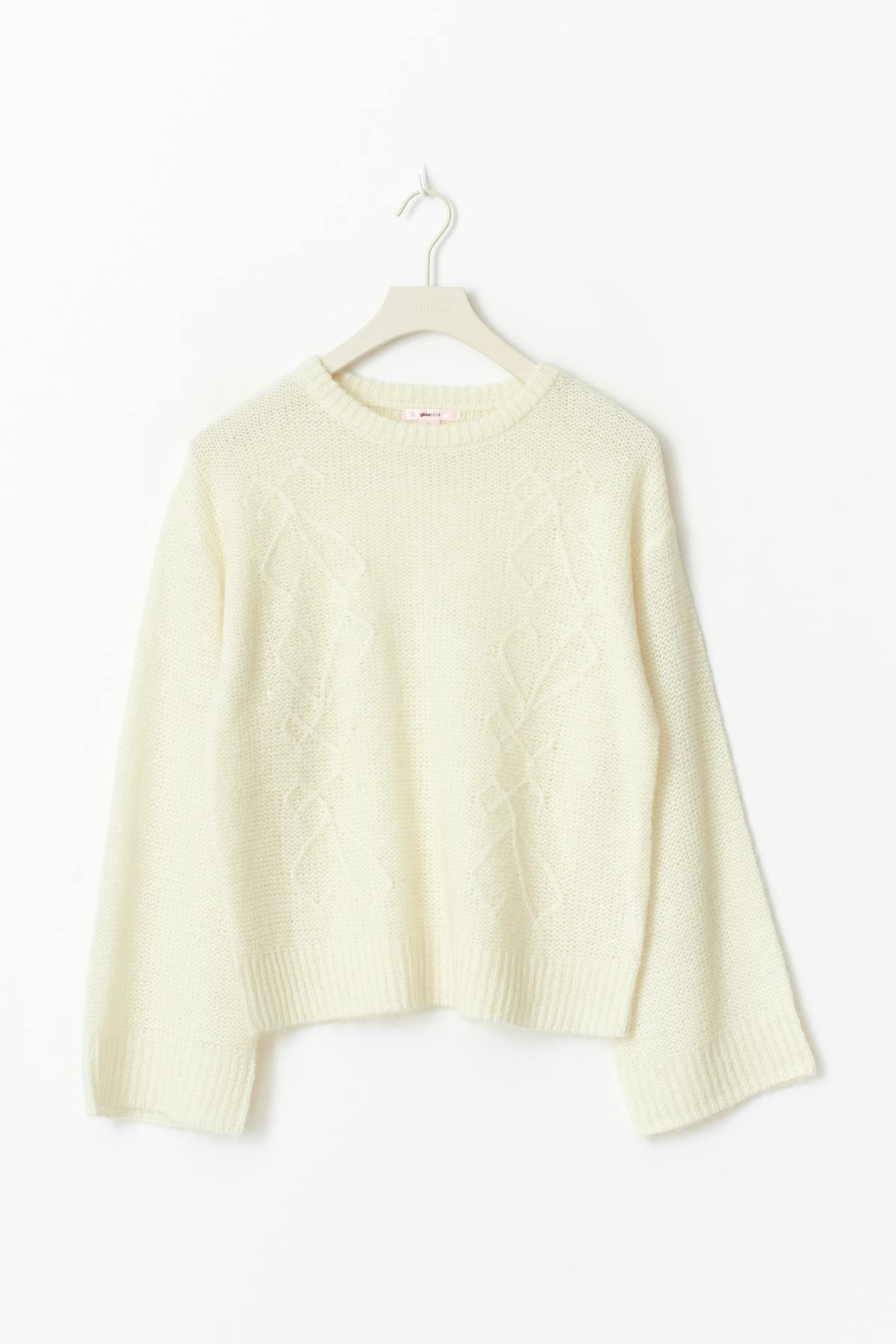 Y knitted sweater