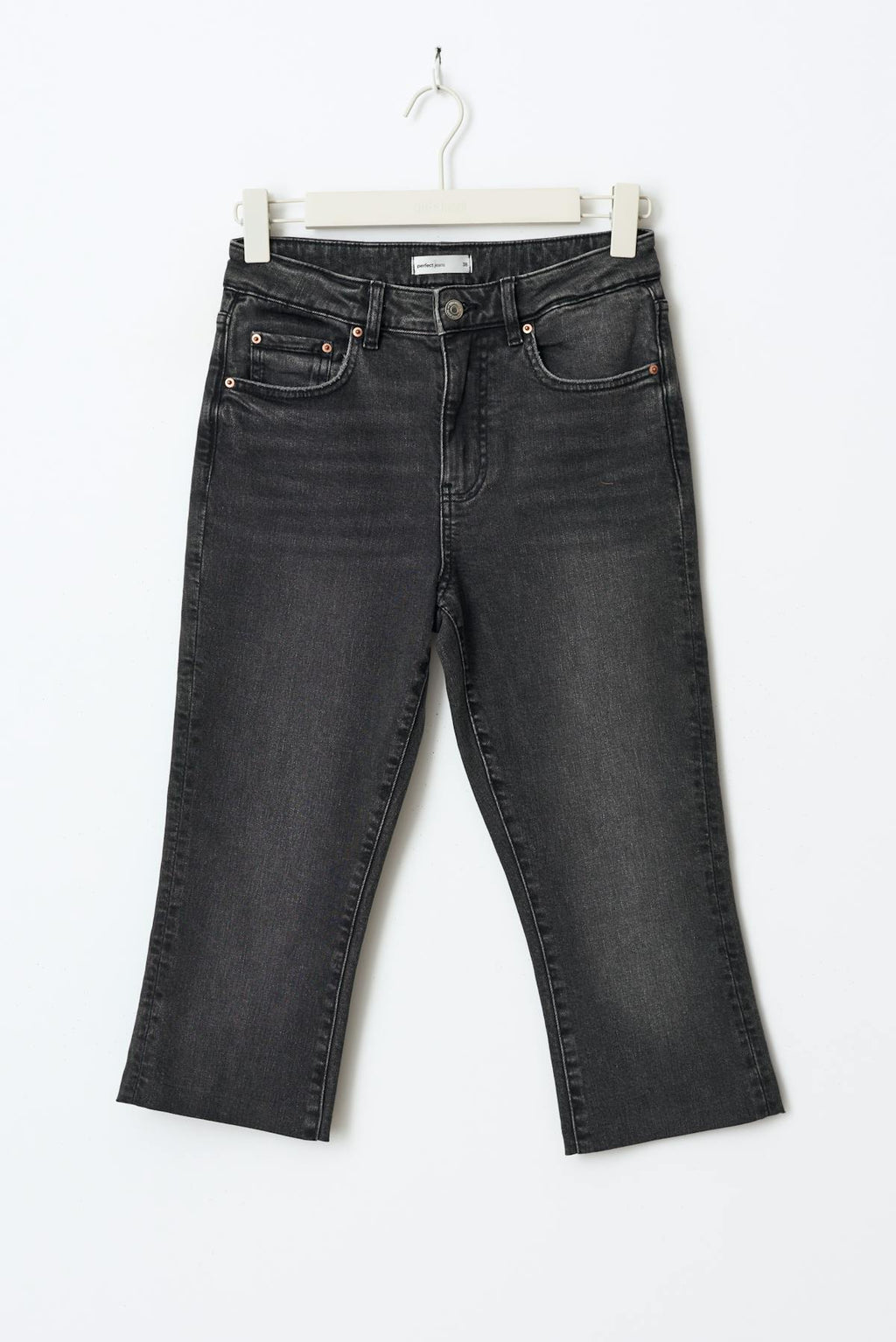 Remade capri jeans