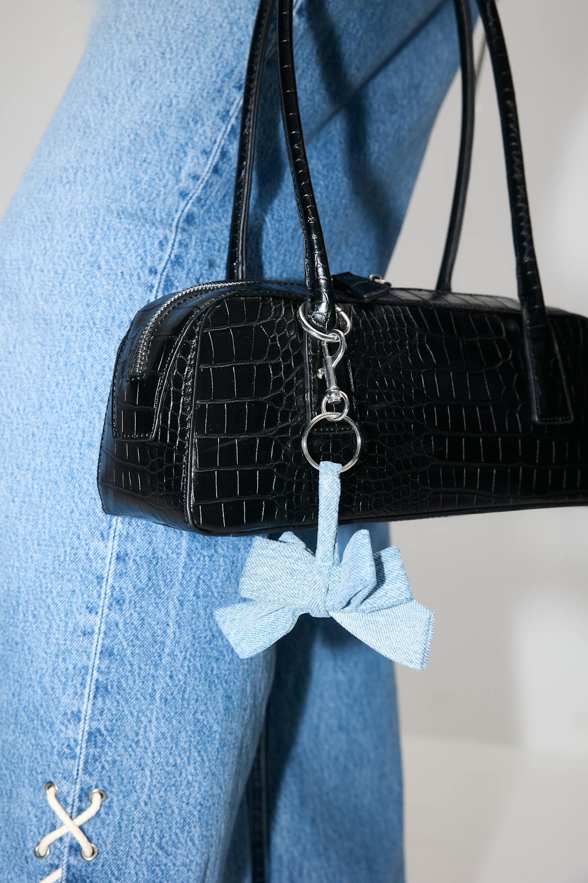 Remade bag charm