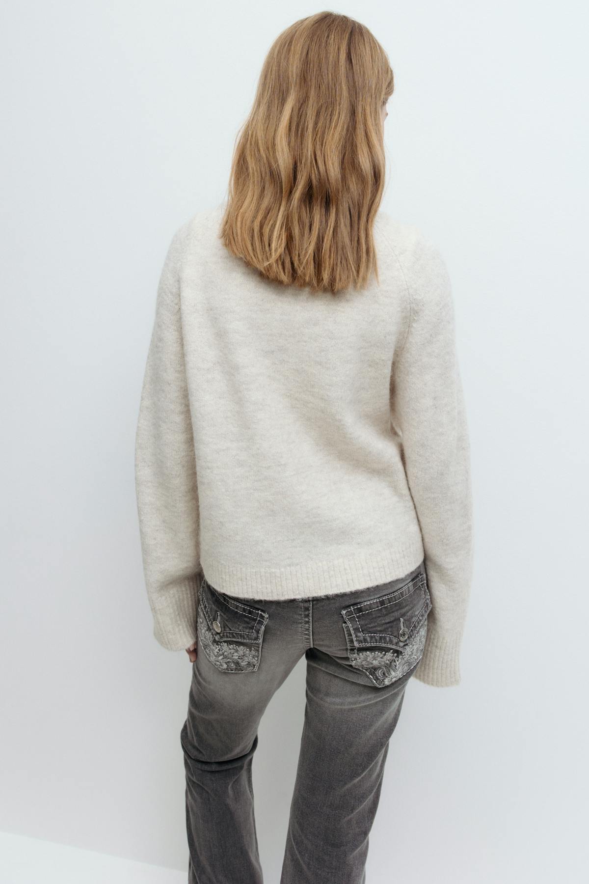 Y knitted cardigan