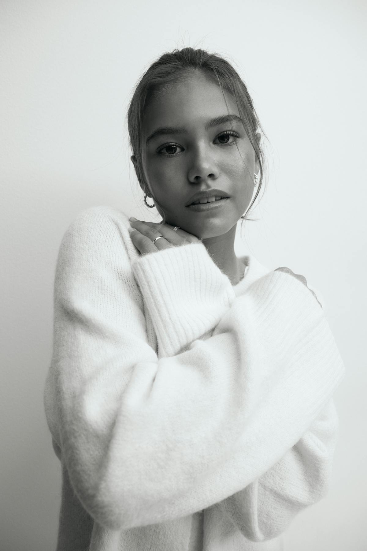 Y knitted cardigan