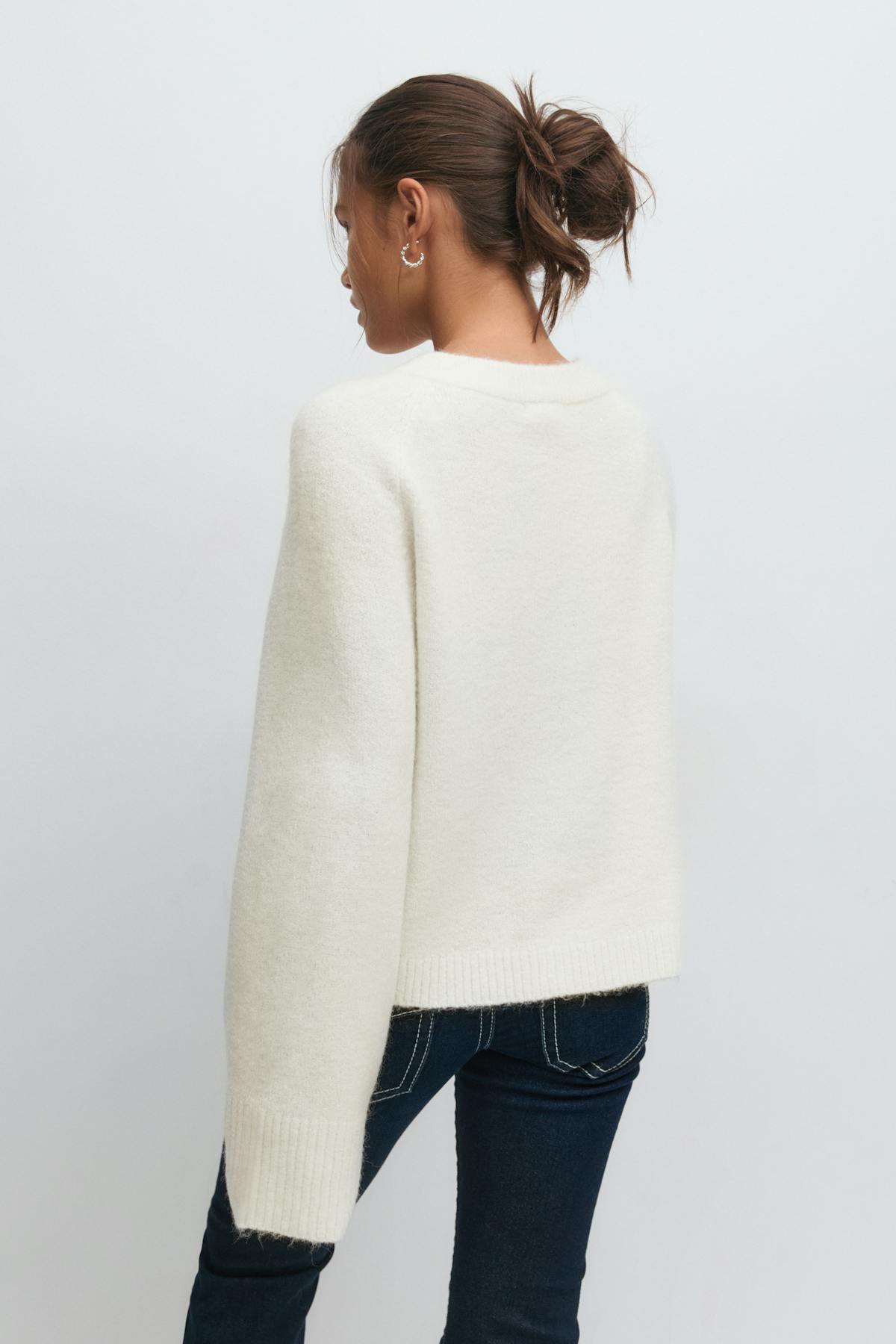Y knitted cardigan