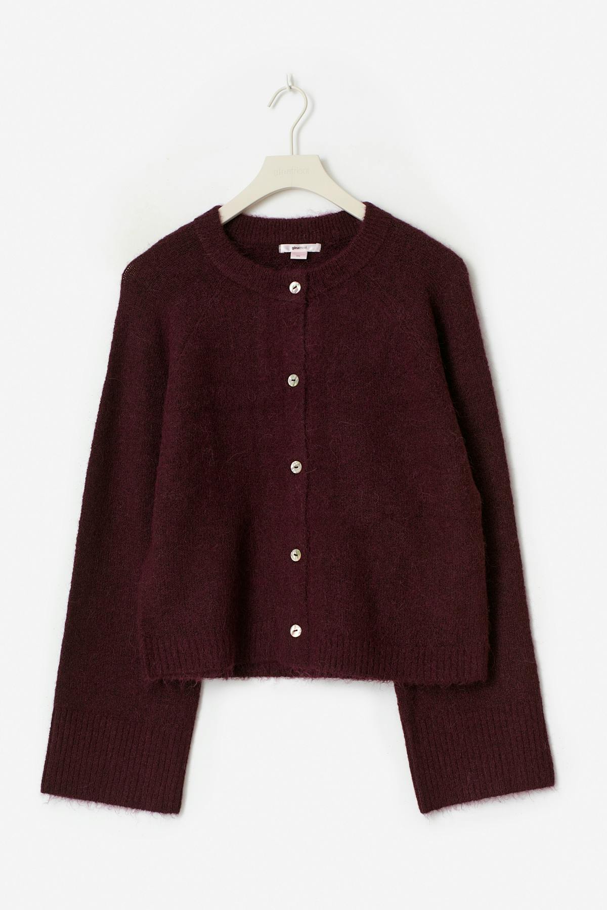 Y knitted cardigan