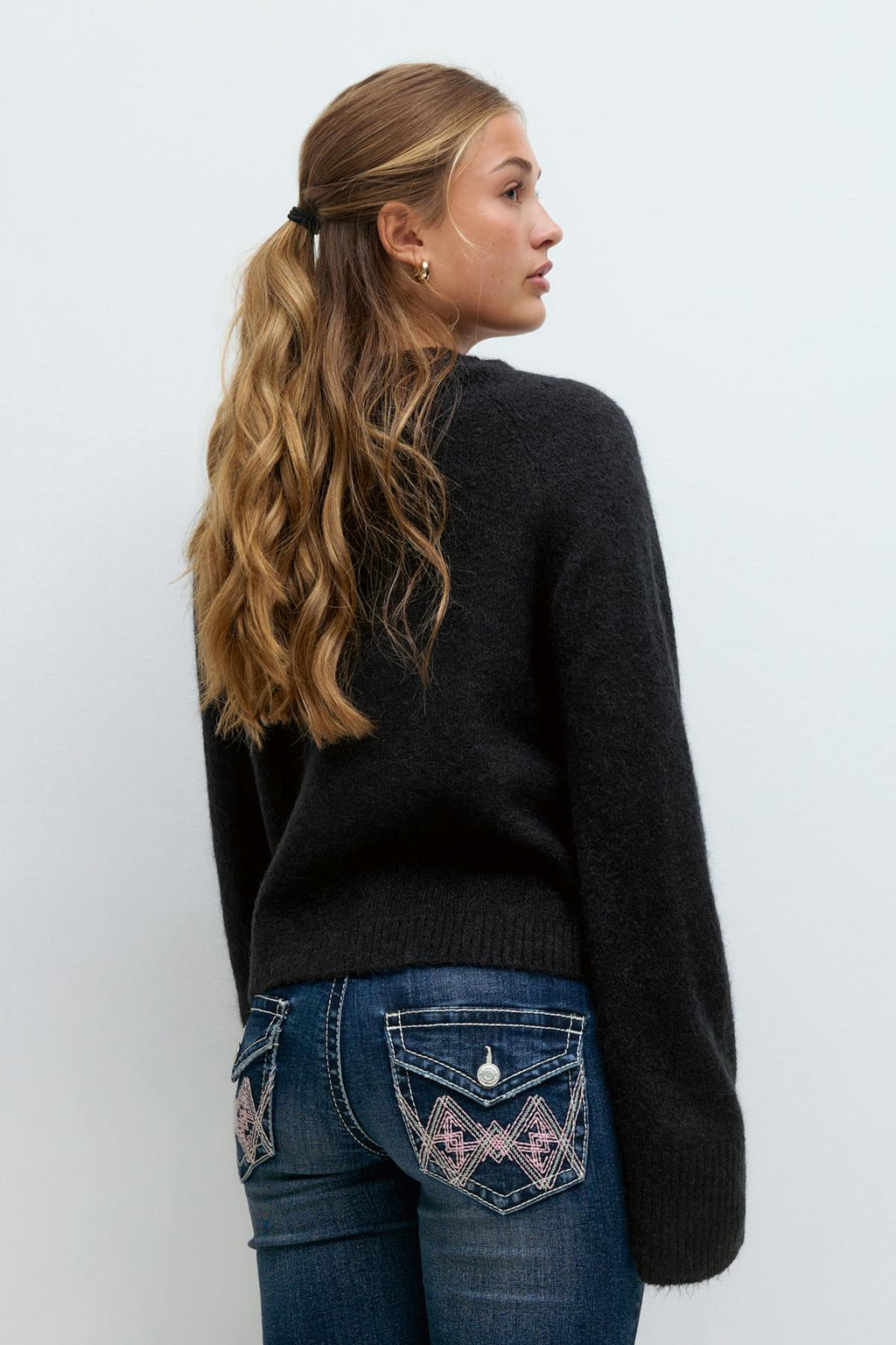 Y knitted cardigan