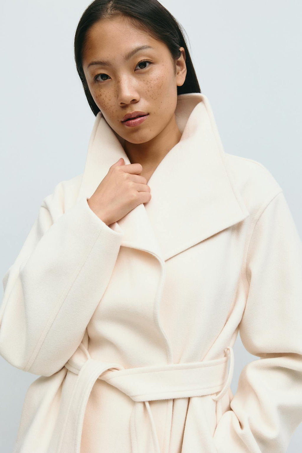 High neck short jacket