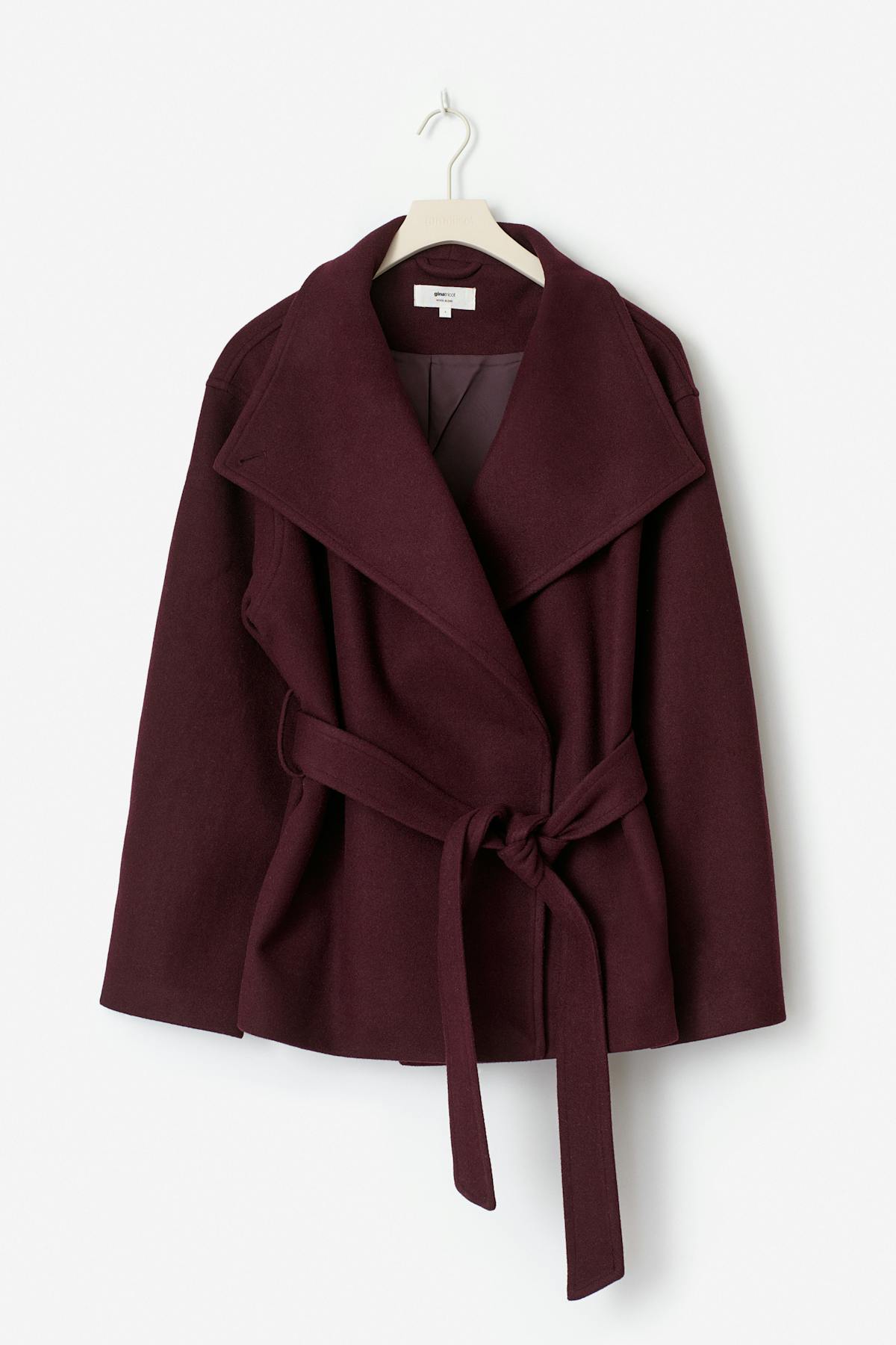 High neck short jacket