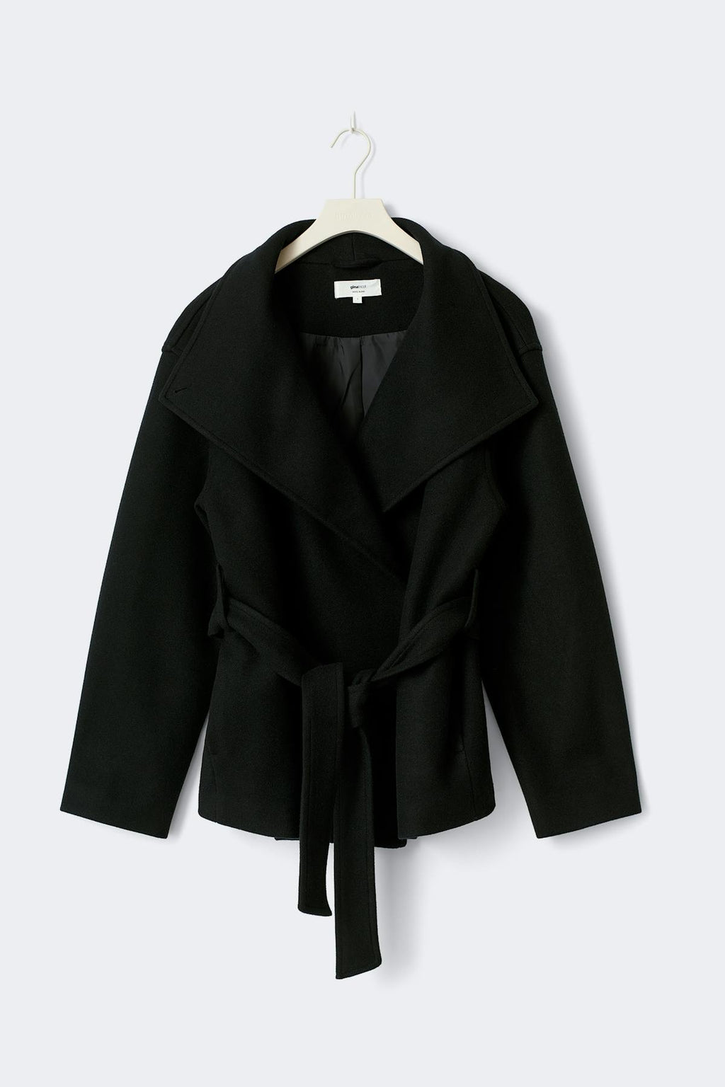 High neck short jacket