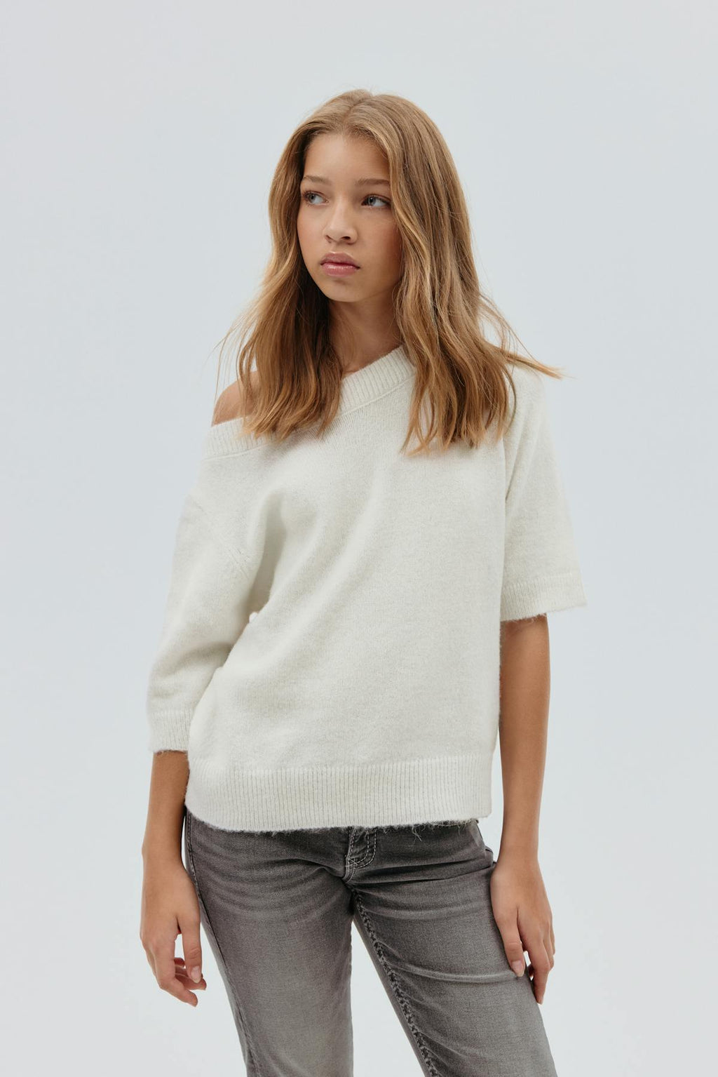 Y knitted top