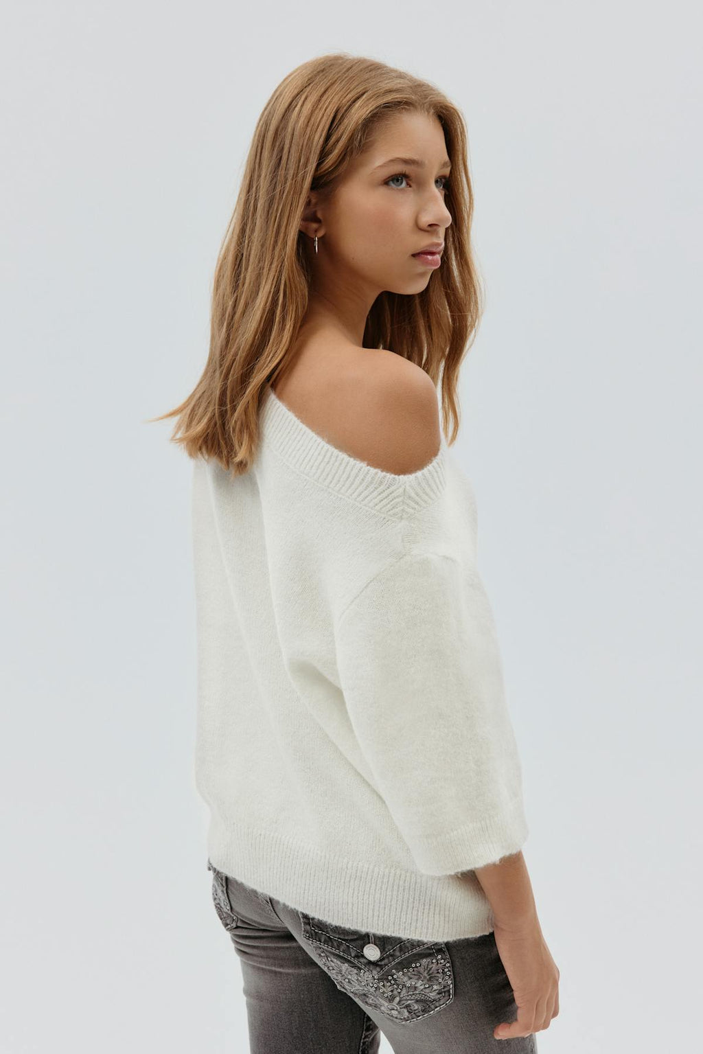 Y knitted top