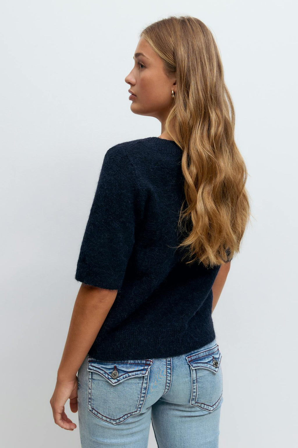 Y knitted top