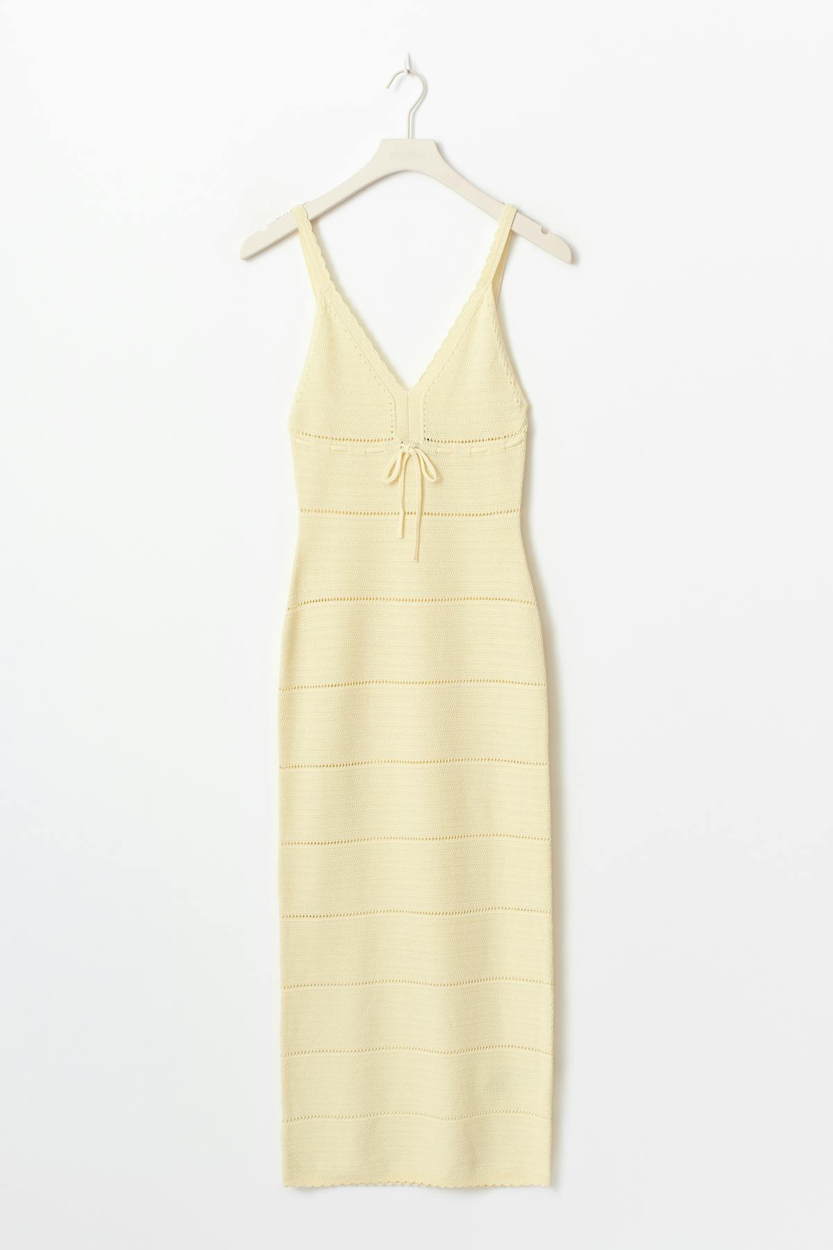 Knitted midi dress