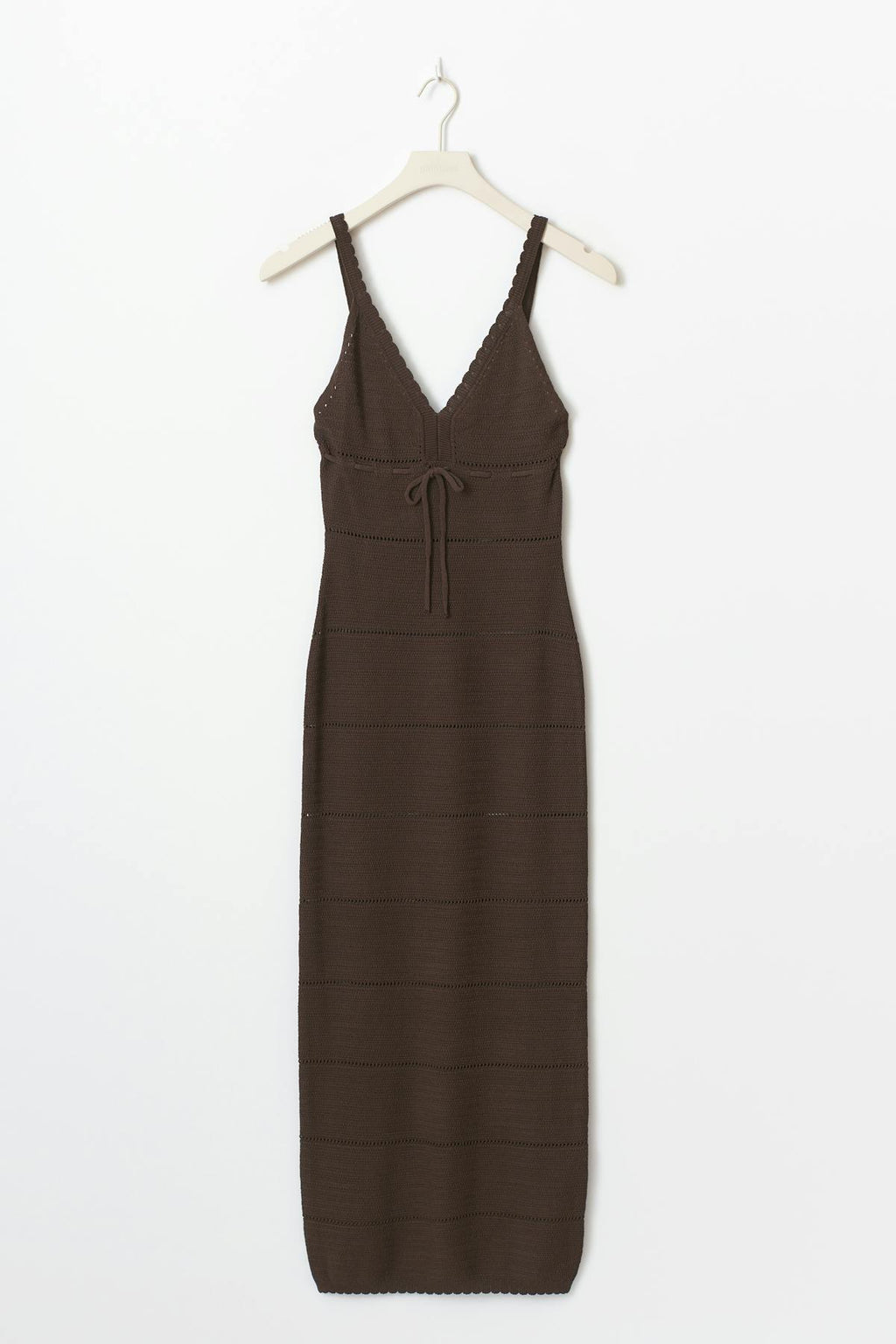 Knitted midi dress