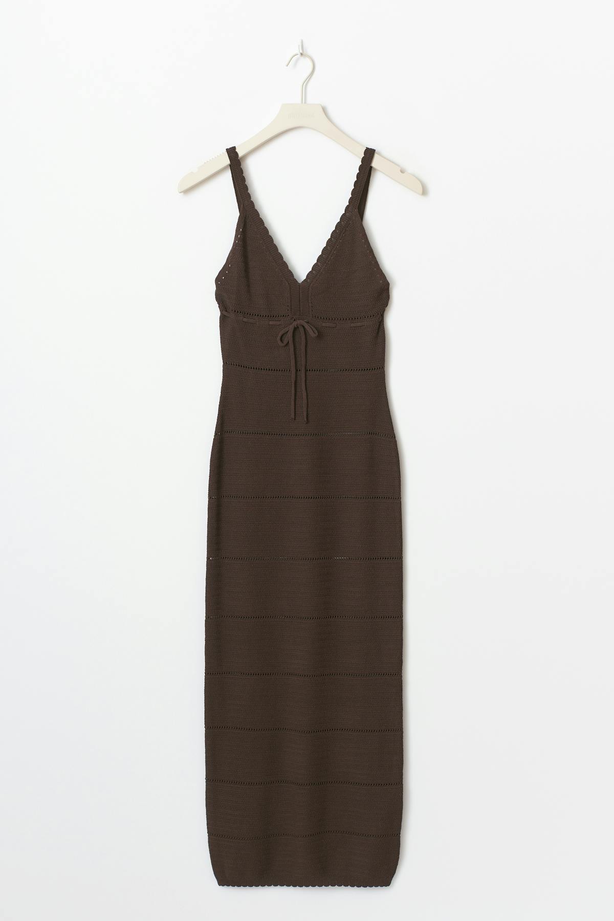 Knitted midi dress