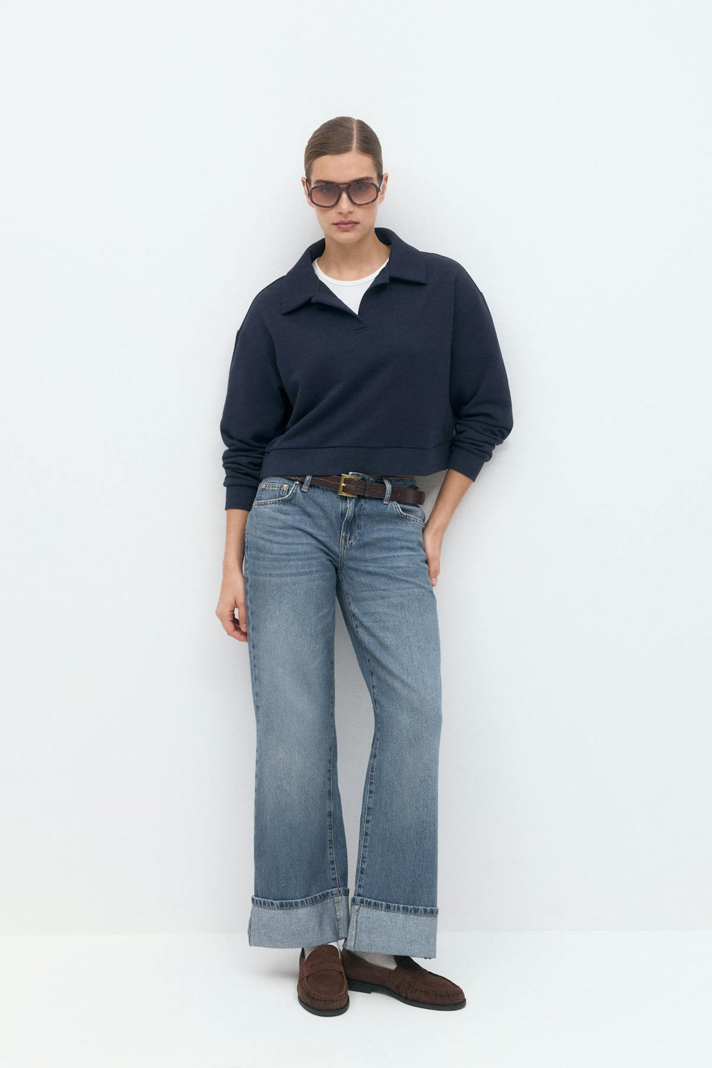 Collar sweater