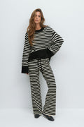 Knitted loungewear trousers