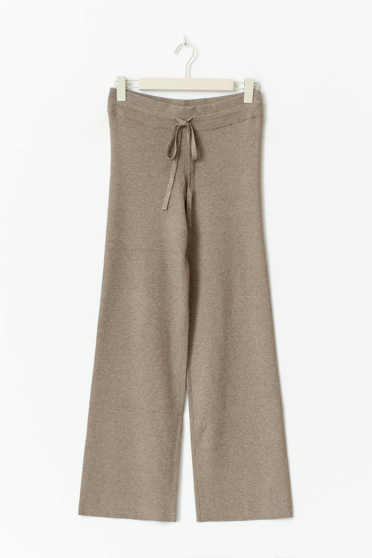 Knitted loungewear trousers