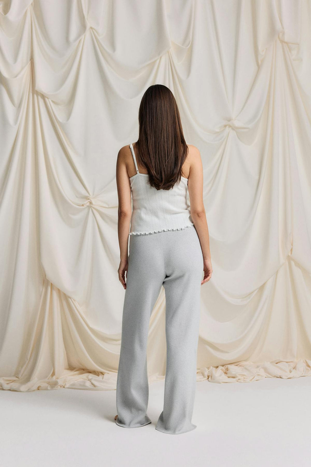 Knitted loungewear trousers
