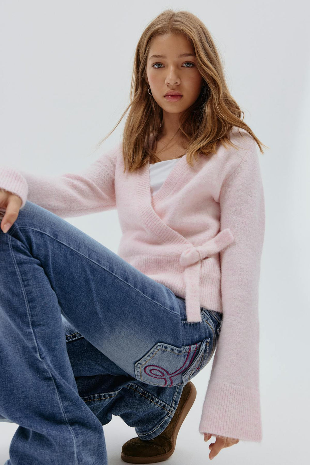 Y wrap cardigan