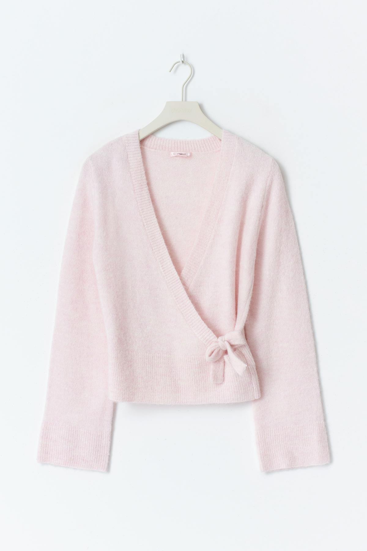 Y wrap cardigan