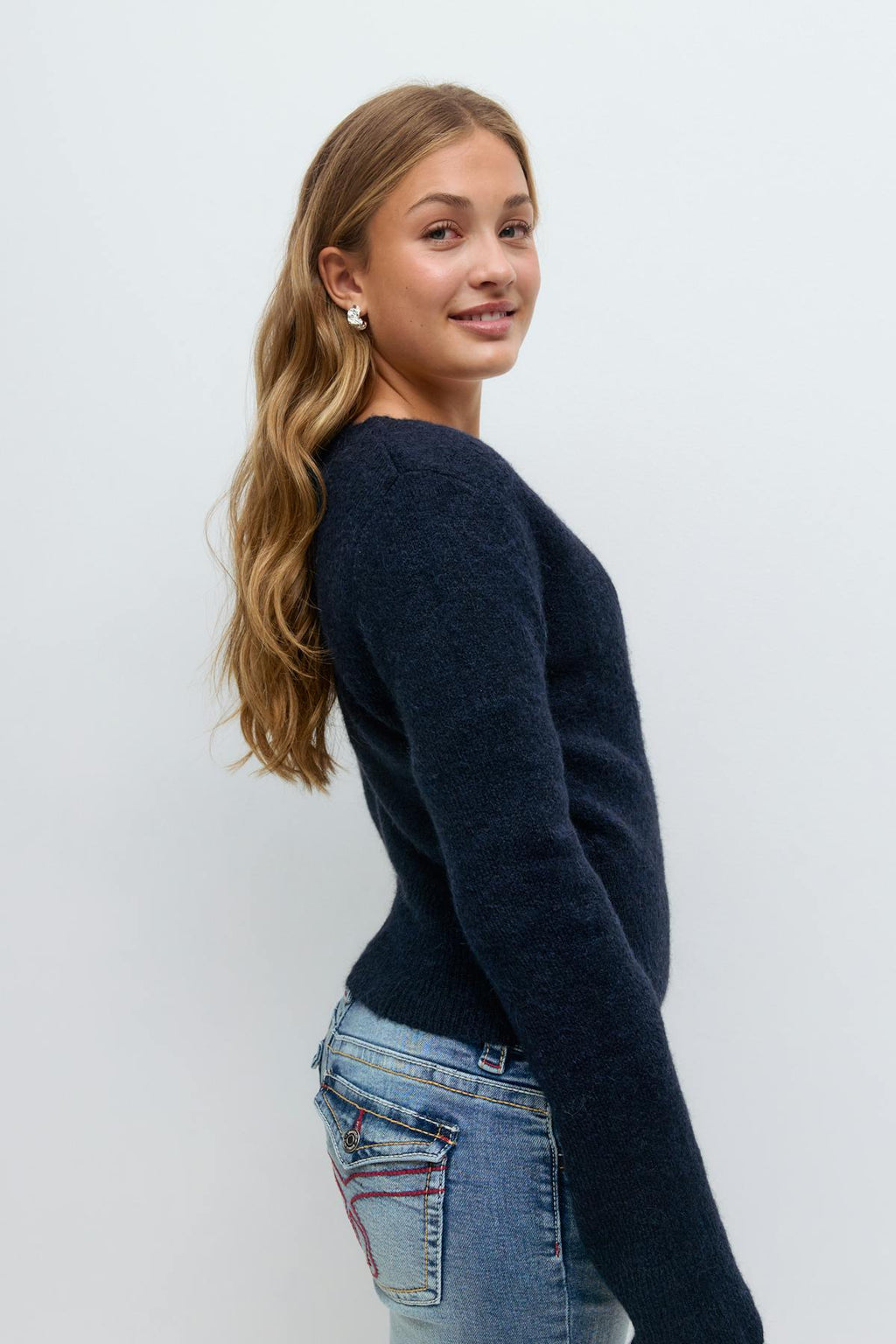 Y wrap cardigan