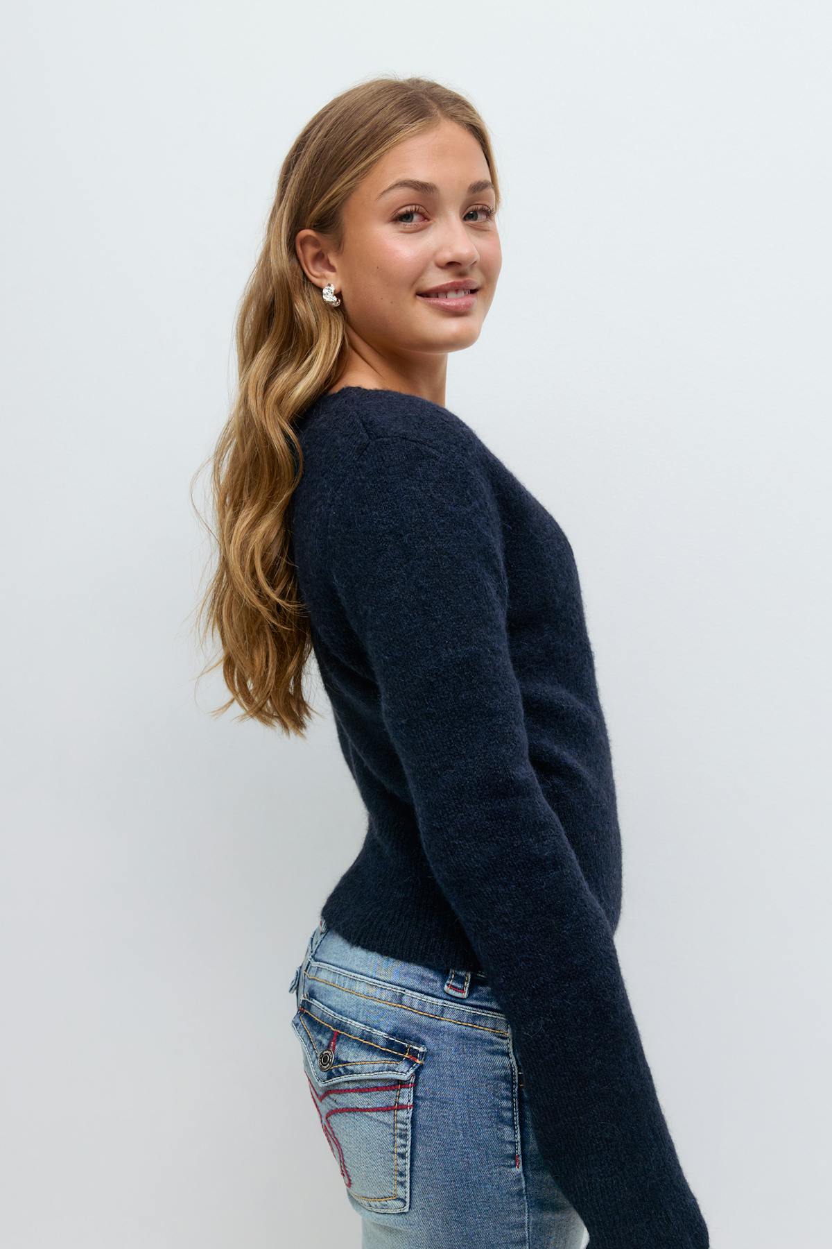 Y wrap cardigan