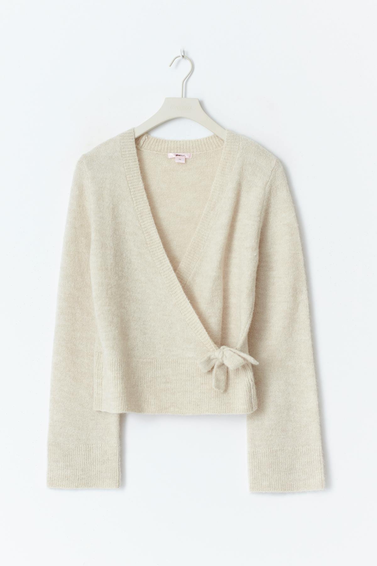 Y wrap cardigan