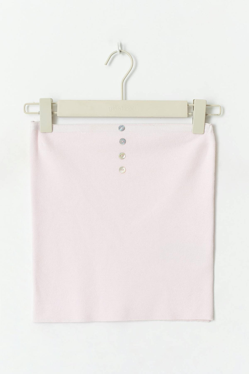Y knitted tube top