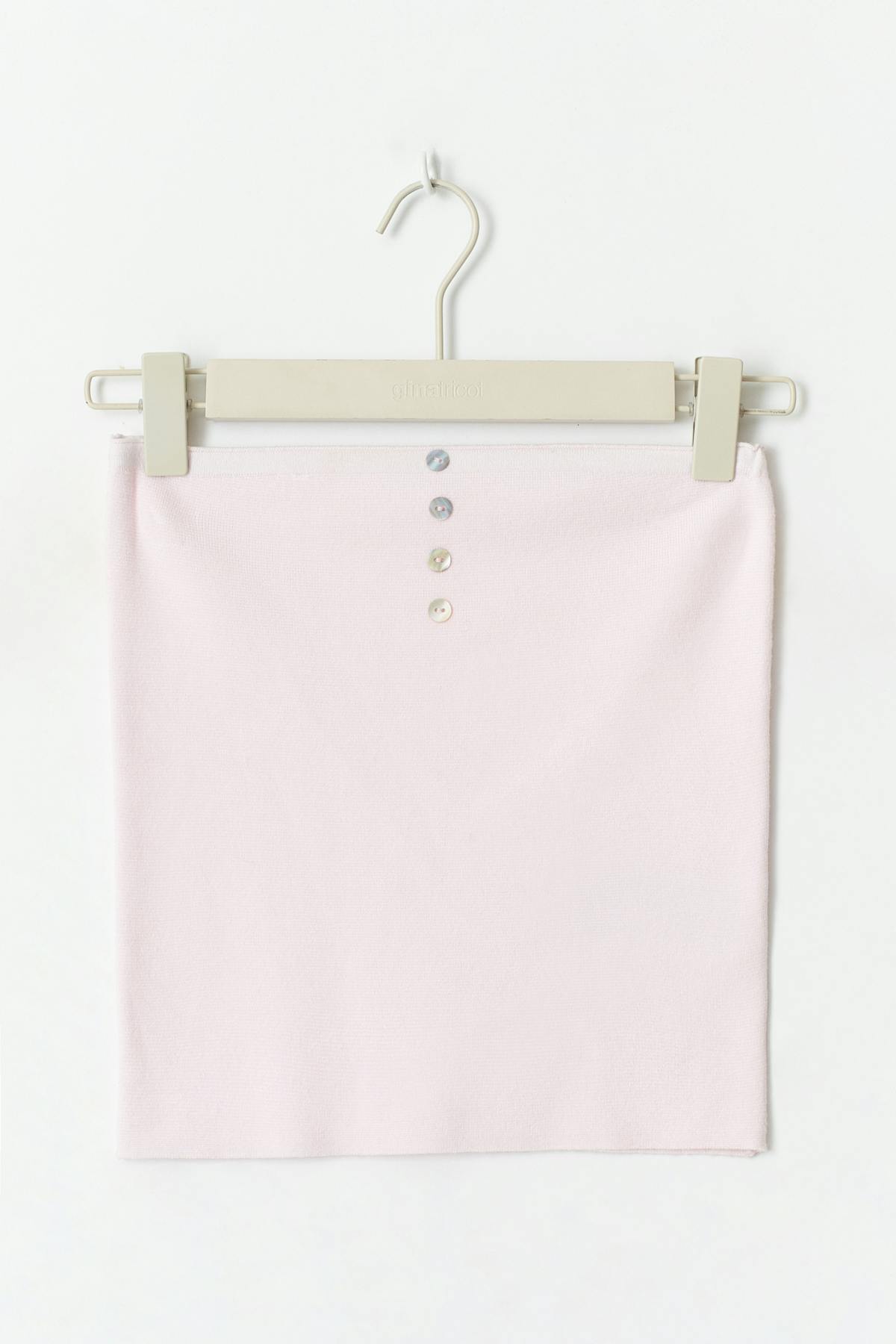 Y knitted tube top