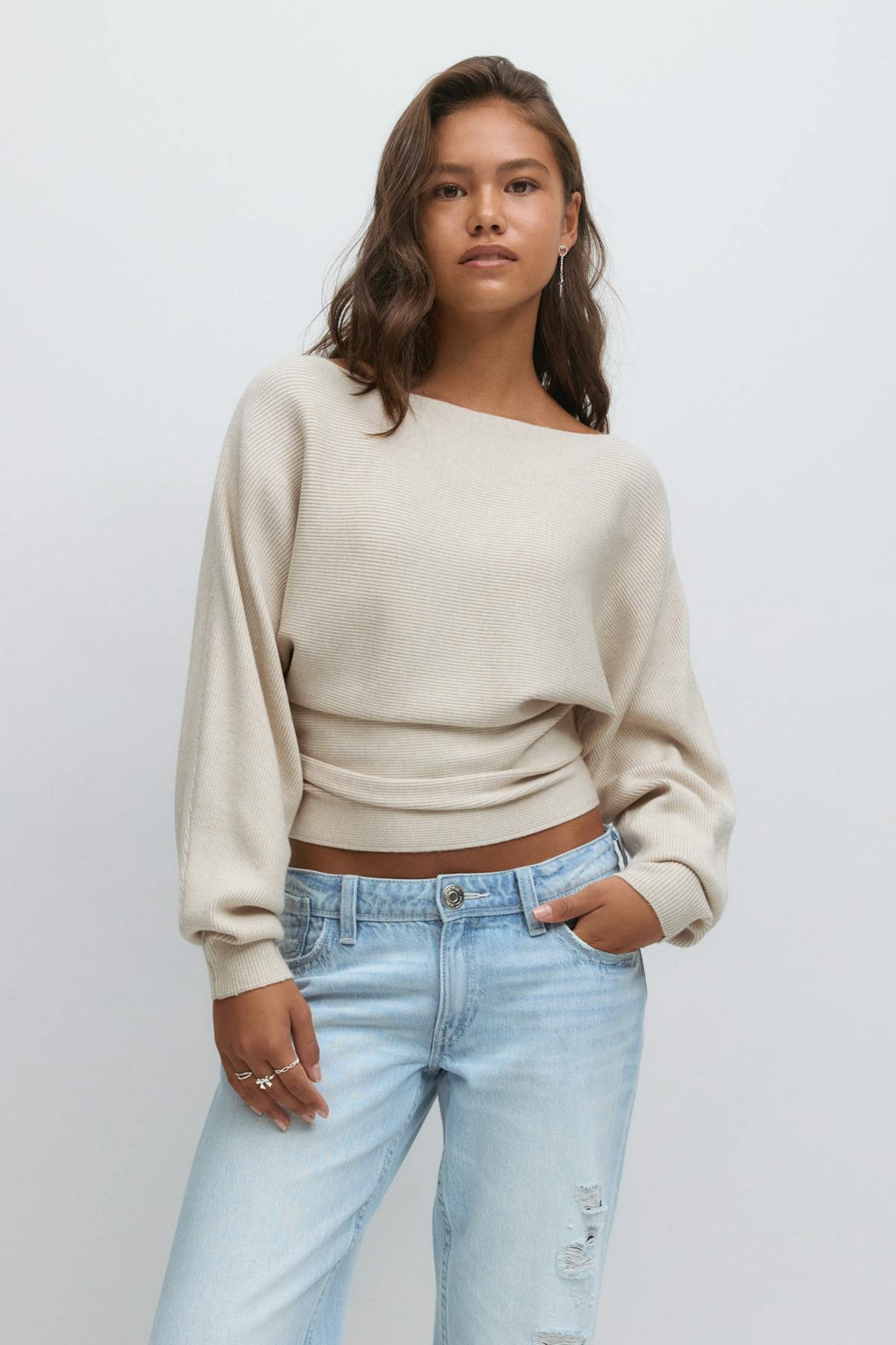 Y soft knitted sweater
