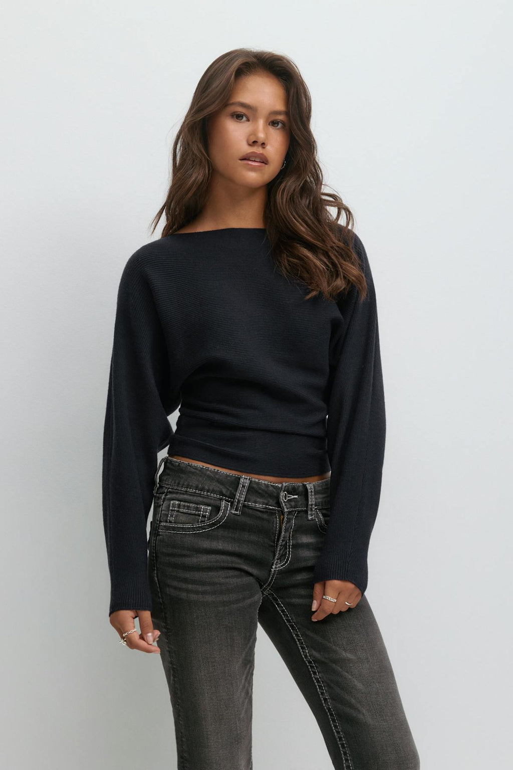 Y soft knitted sweater