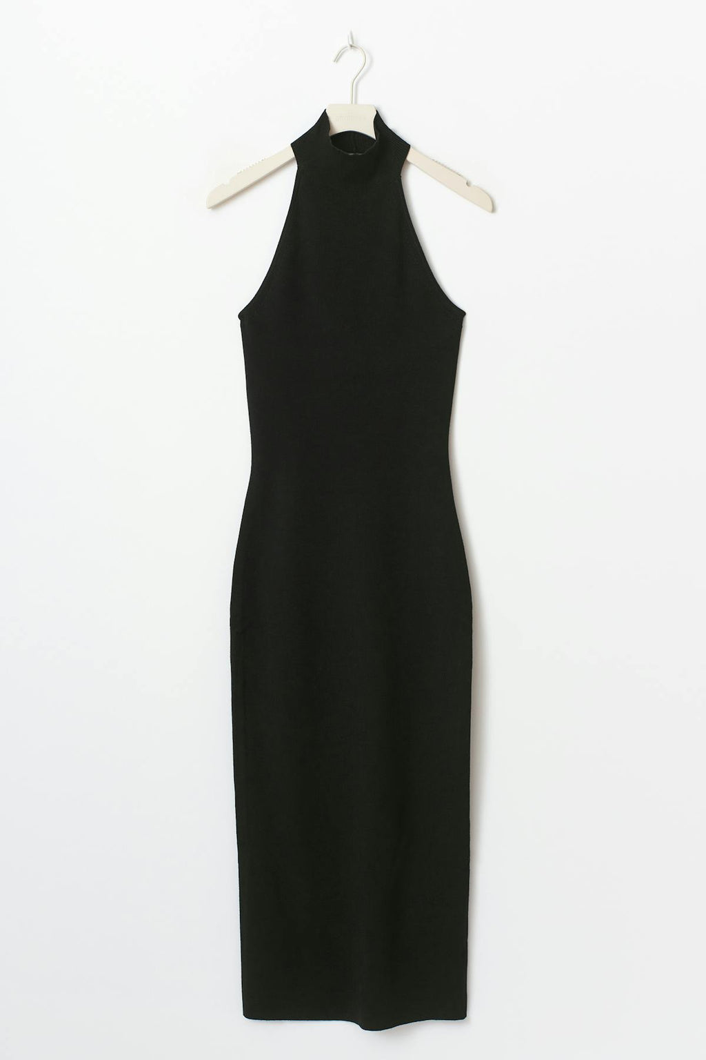 Turtleneck knitted dress