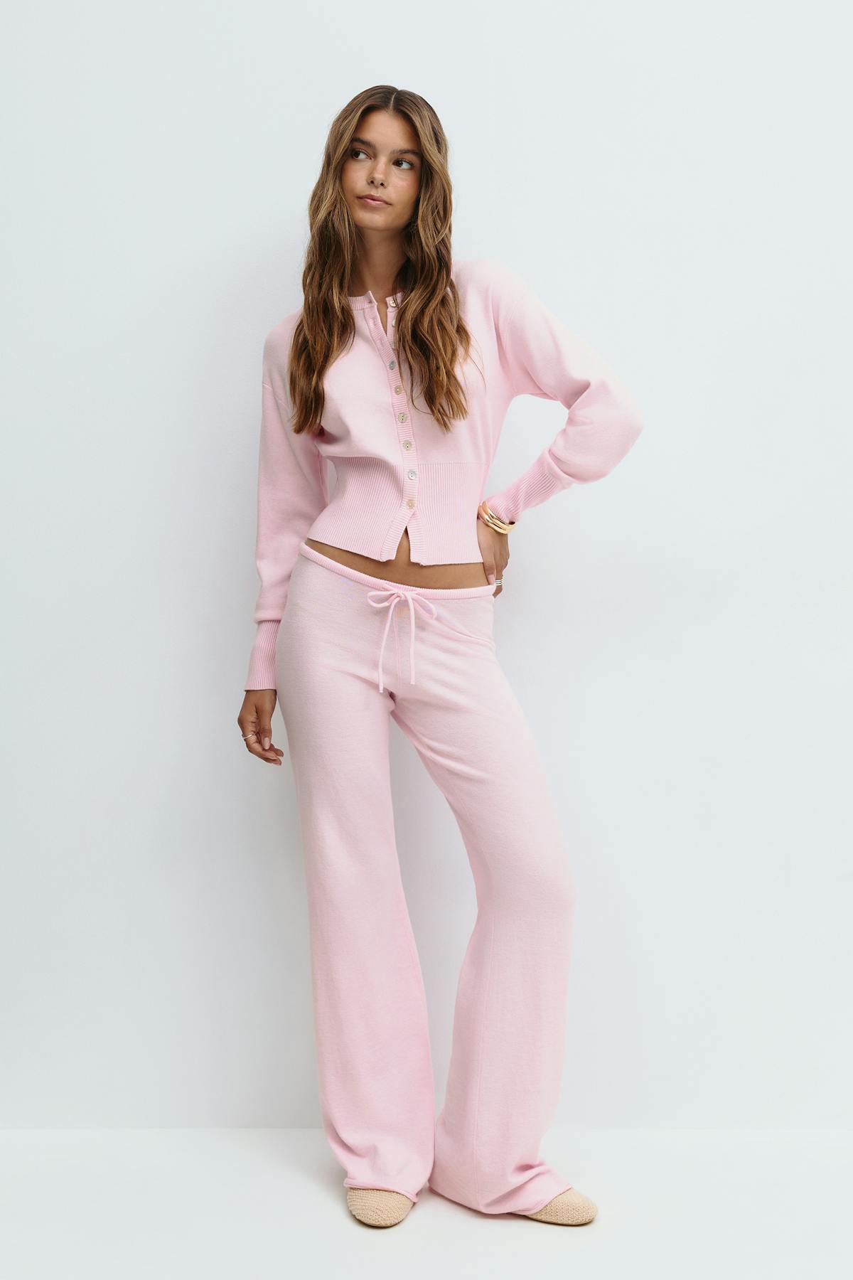 Knitted trousers