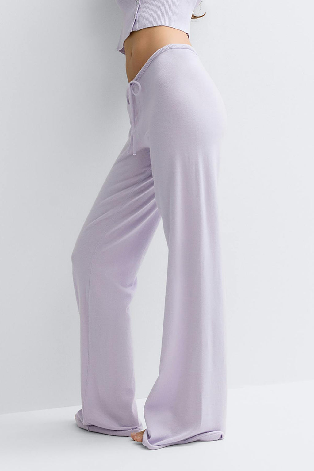 Knitted trousers