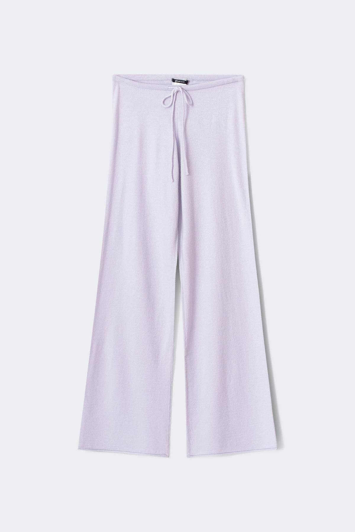 Knitted trousers
