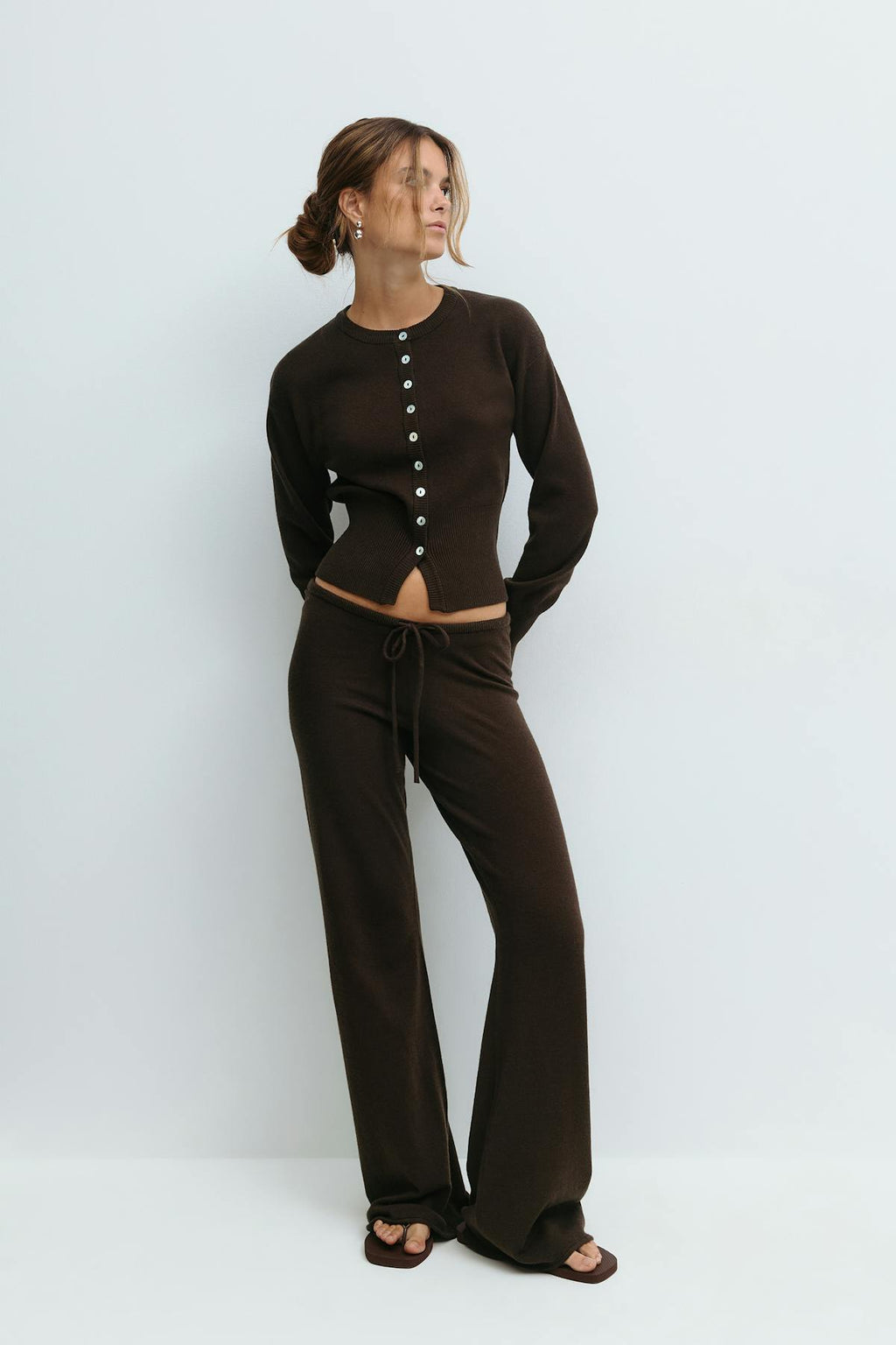 Knitted trousers