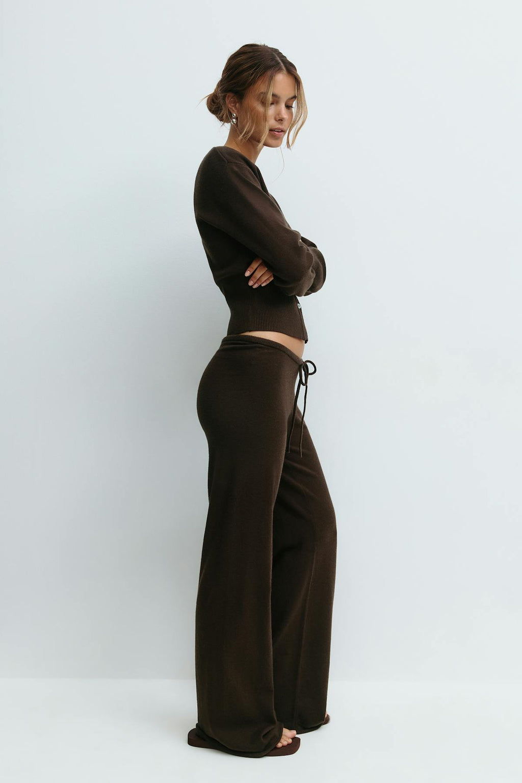 Knitted trousers