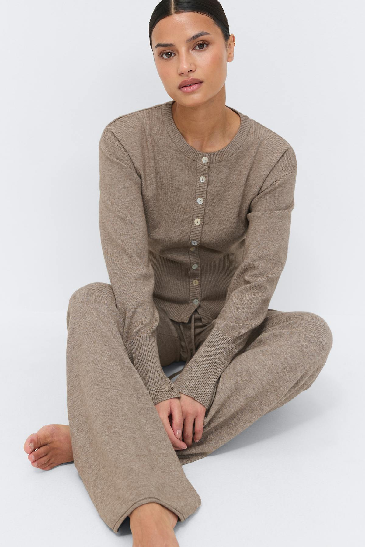 Knitted trousers
