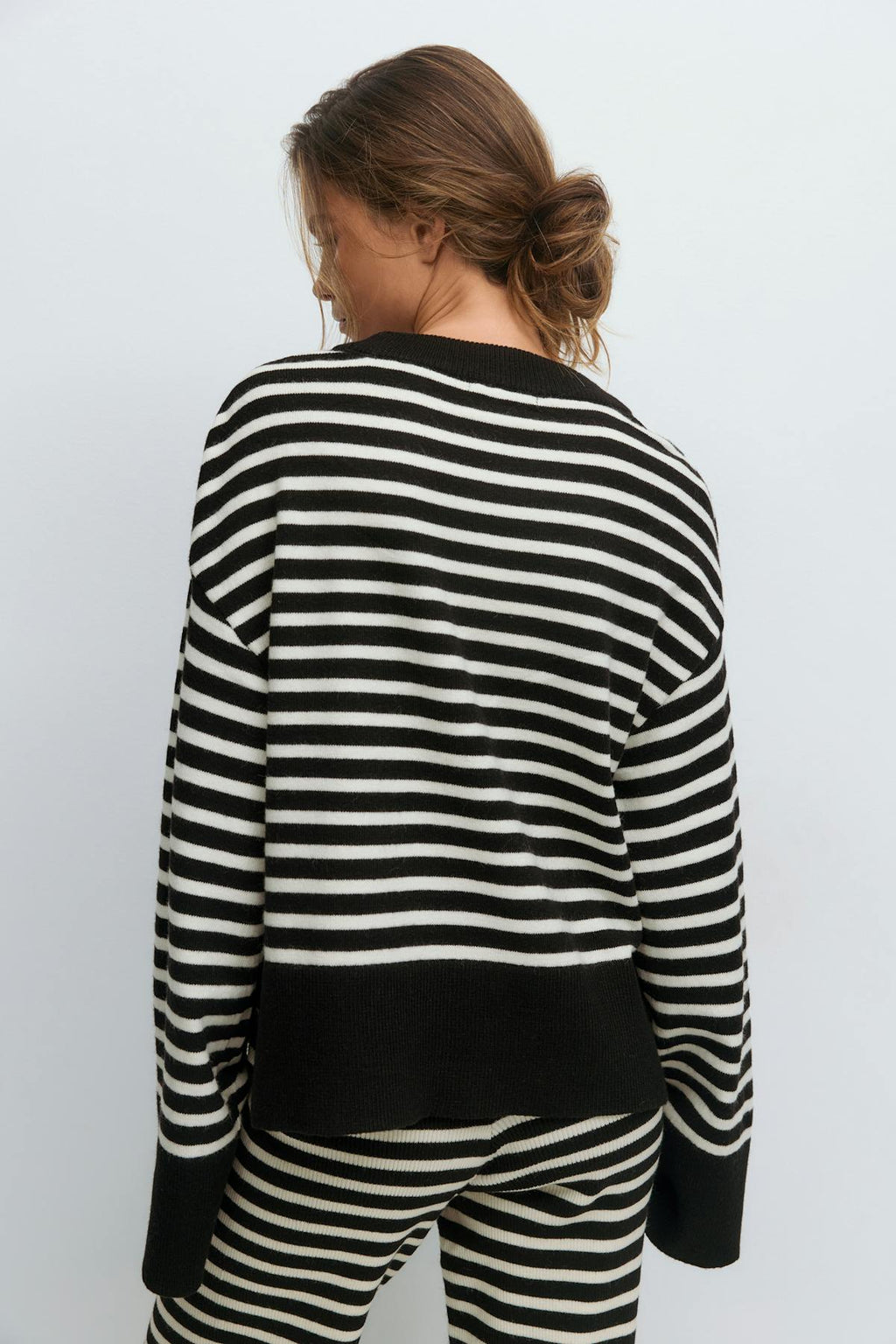 Knitted loungewear sweater