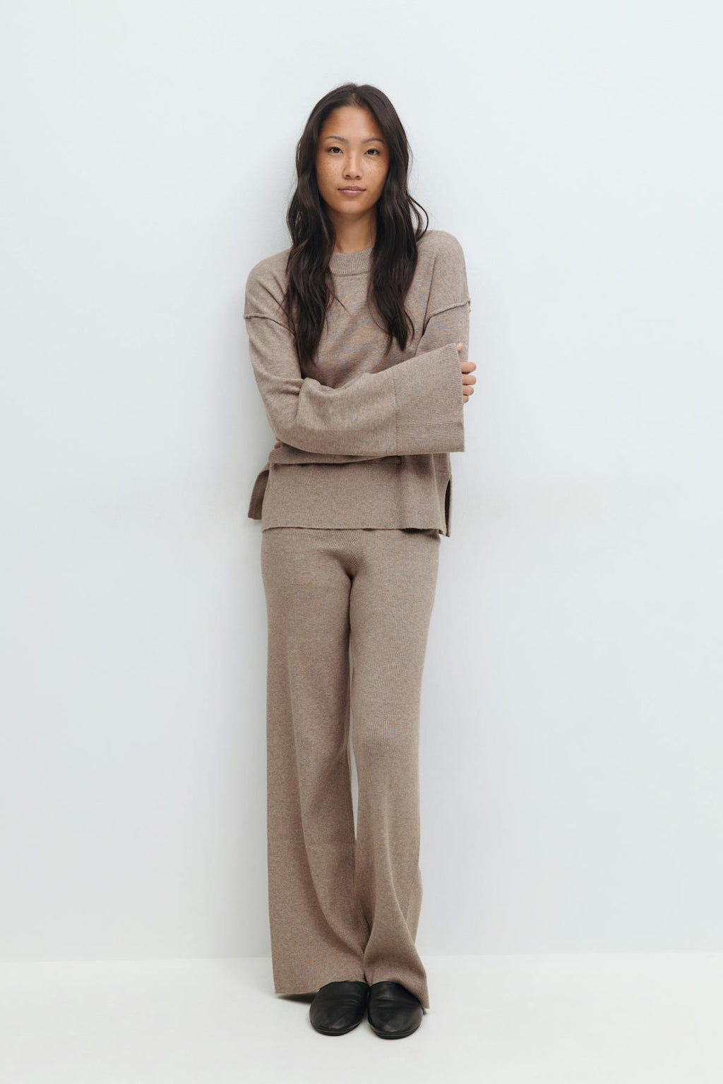 Knitted loungewear sweater
